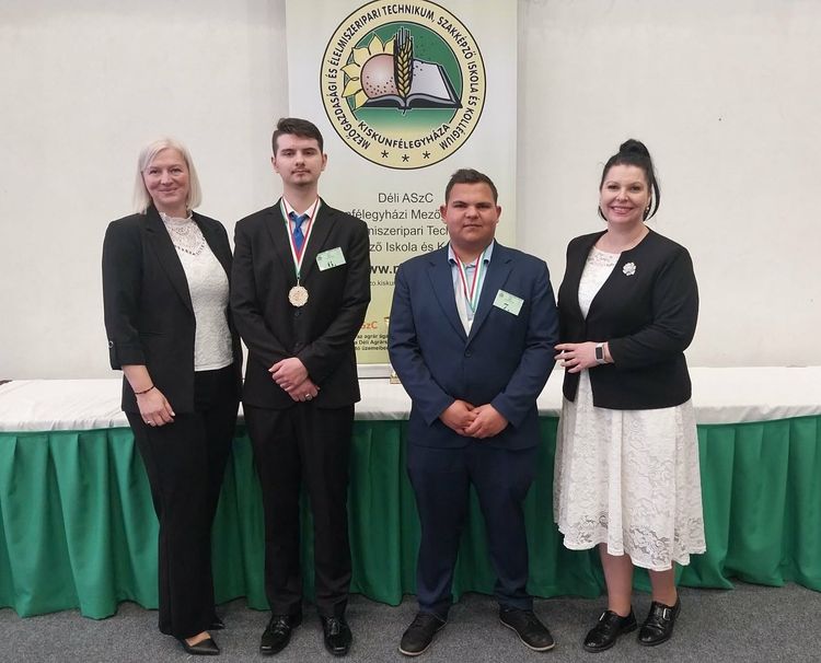 Sikeres szereplés az Országos Szakma Kiváló Tanulója Versenyen