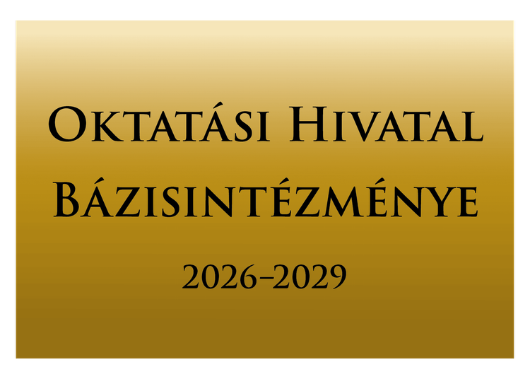Oktatási Hivatal Bázisintézménye 2026-2029
