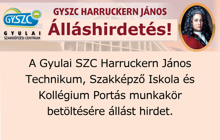 ÁLLÁSHIRDETÉS
