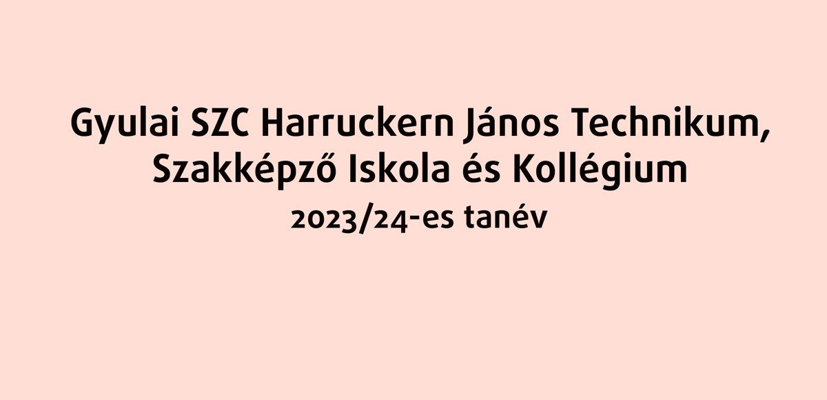 2023/24-es tanév