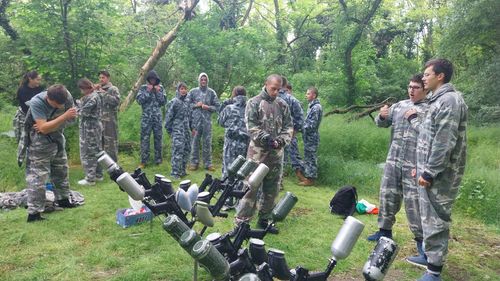 Paintball program a kadétokkal 