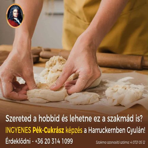 Harruckern  Pék-cukrász felnőttek  is készülnek a pályaválasztási vásárra!