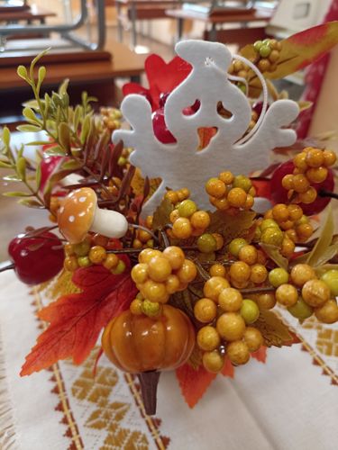 Őszi - Halloweeni díszekben a Harruckern Iskola