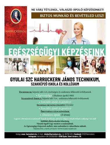 Egészségügyi képzéseink